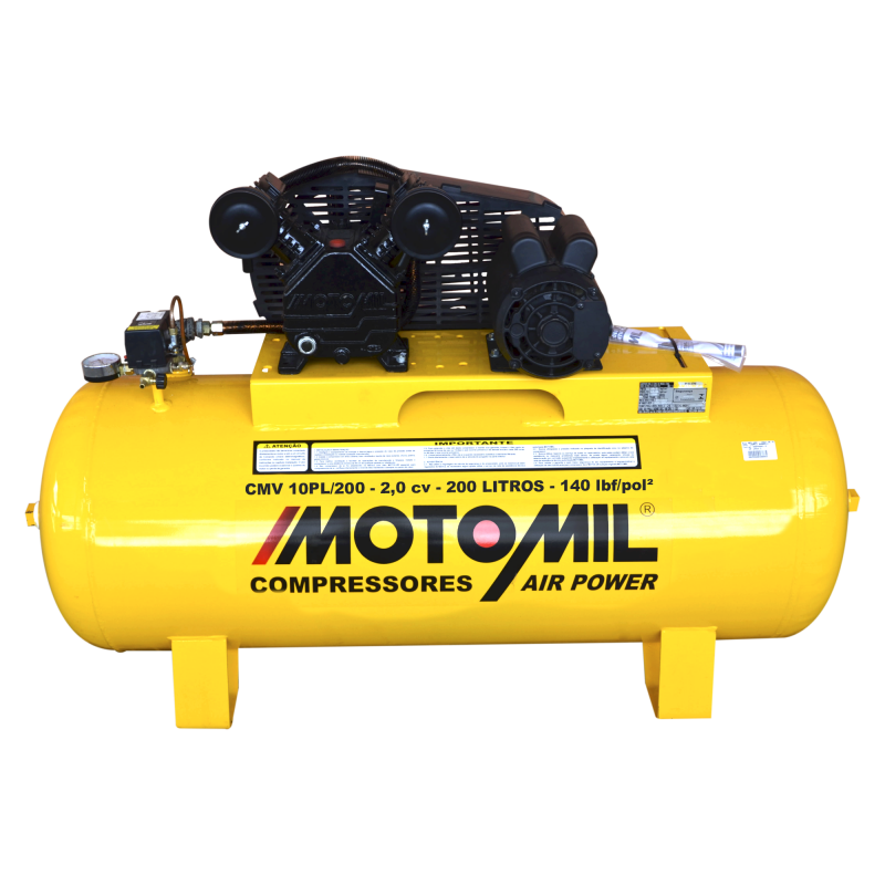 COMPRESSOR PROFISSIONAL LEVE - CMV-10PL/200