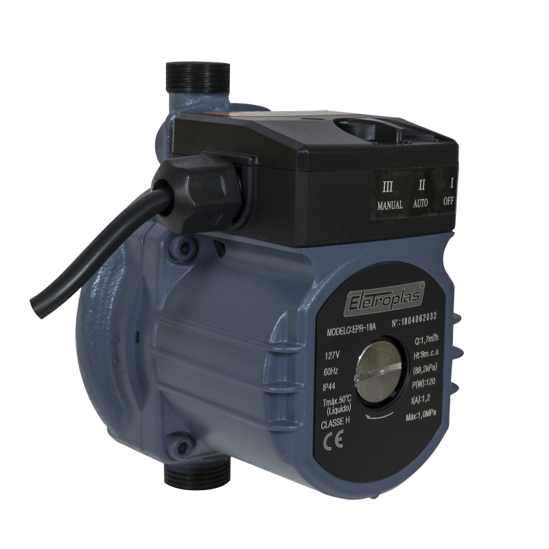 EPR-18A-1 - PRESSURIZADOR AUTOMÁTICO DE REDE 120W