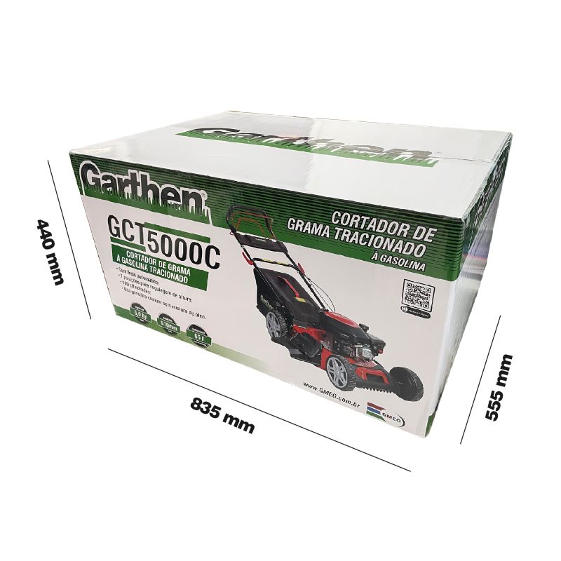 GCT-5000C - CORTADOR DE GRAMA A GASOLINA TRACIONADO 5,0HP