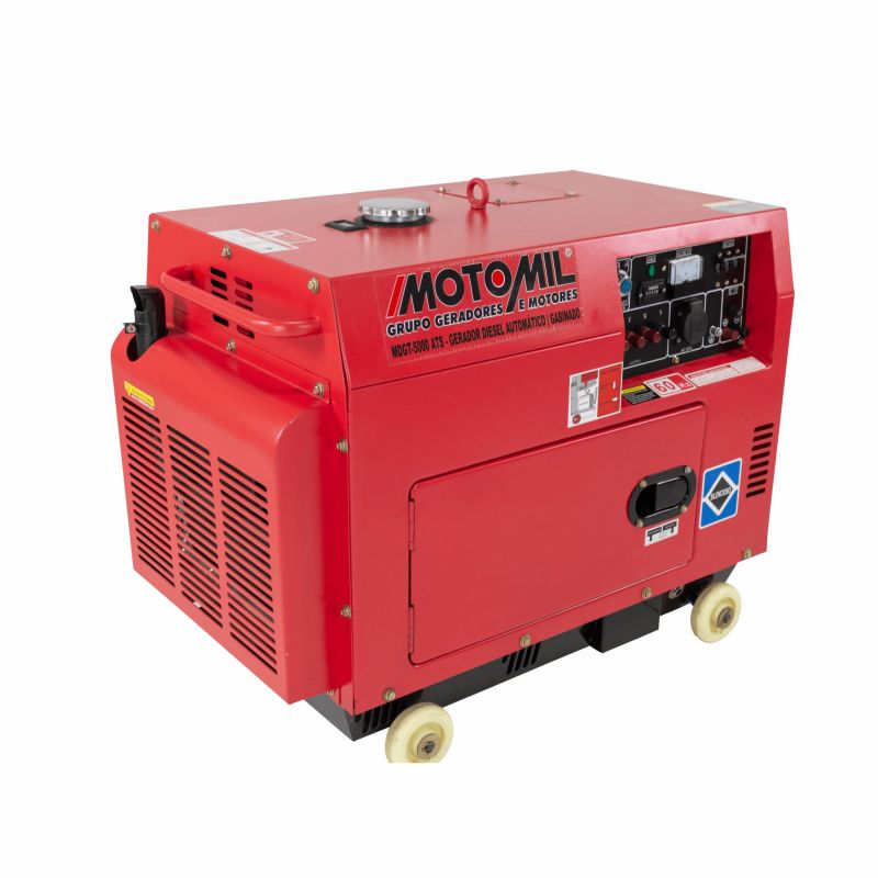 GERADOR A DIESEL - MDGT-5000ATS