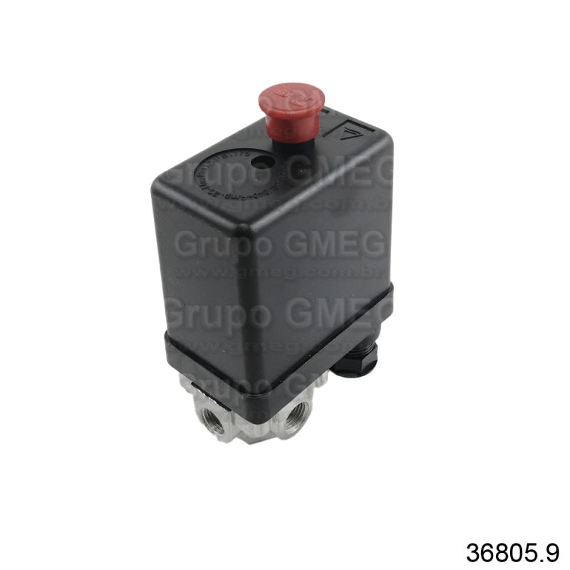 PRESSOSTATO AUTOMATICO 80 A 12LBS 4 VIAS C BOTAO